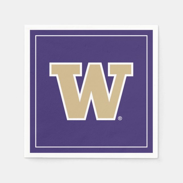 University of Washington Napkins (Front)