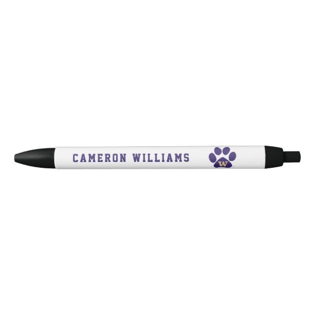 University of Washington Purple & Gold Husky Paw Pen (Front)