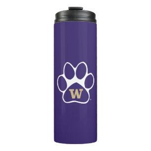 University of Washington Purple & Gold Husky Paw Thermal Tumbler