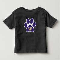 University of Washington Purple & Gold Husky Paw