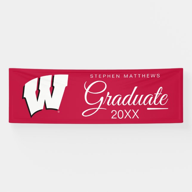 University of Wisconsin | Graduation Banner (Horizontal)