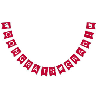 University of Wisconsin | Graduation Bunting Flags