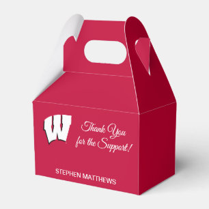 University of Wisconsin Graduation Favor Boxes
