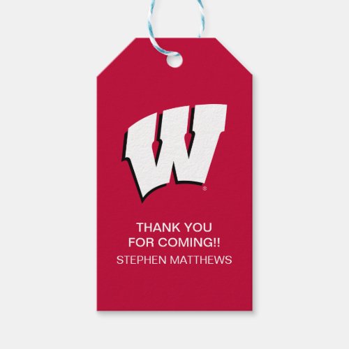 University of Wisconsin  Graduation Gift Tags