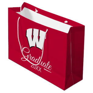 University of Wisconsin Graduation Large Gift Bag
