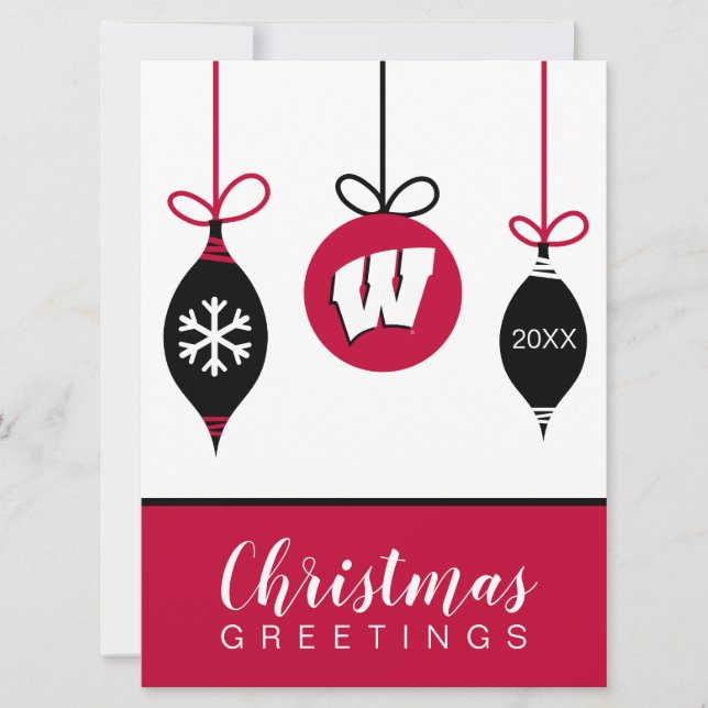 University of Wisconsin | Holiday Card (Front)