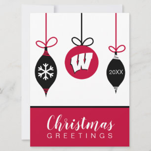 University of Wisconsin   Holiday Card