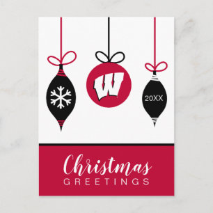 University of Wisconsin   Holiday Postcard