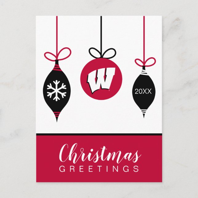 University of Wisconsin | Holiday Postcard (Front)