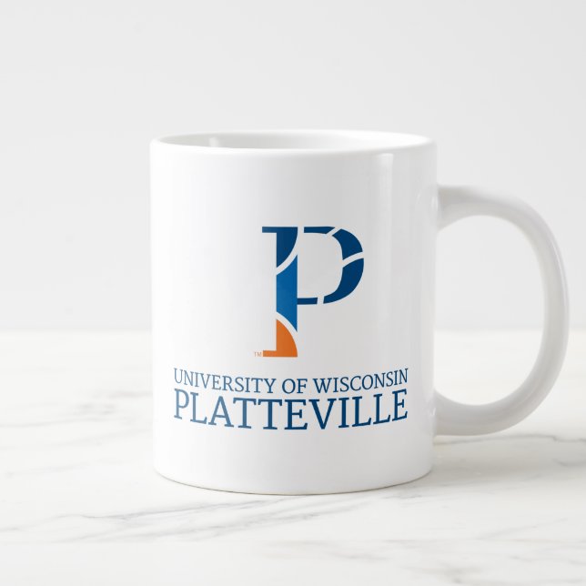 University of Wisconsin Platteville Giant Coffee Mug (Right)