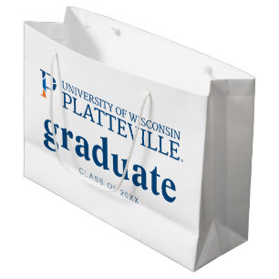University of Wisconsin Platteville Large Gift Bag