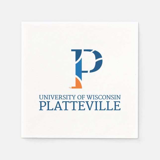 University of Wisconsin Platteville Napkins (Front)