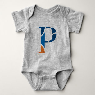 University of Wisconsin Platteville P Baby Bodysuit