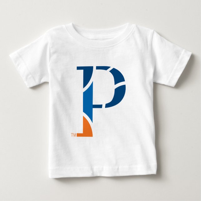 University of Wisconsin Platteville P Baby T-Shirt (Front)