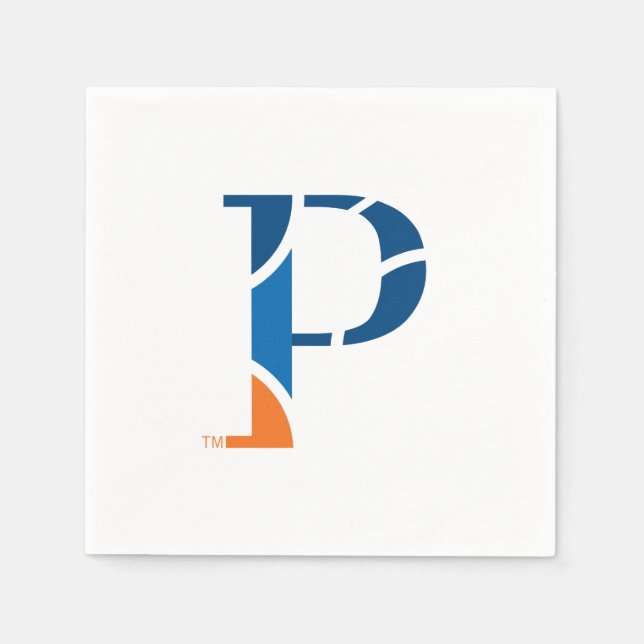 University of Wisconsin Platteville P Napkins (Front)