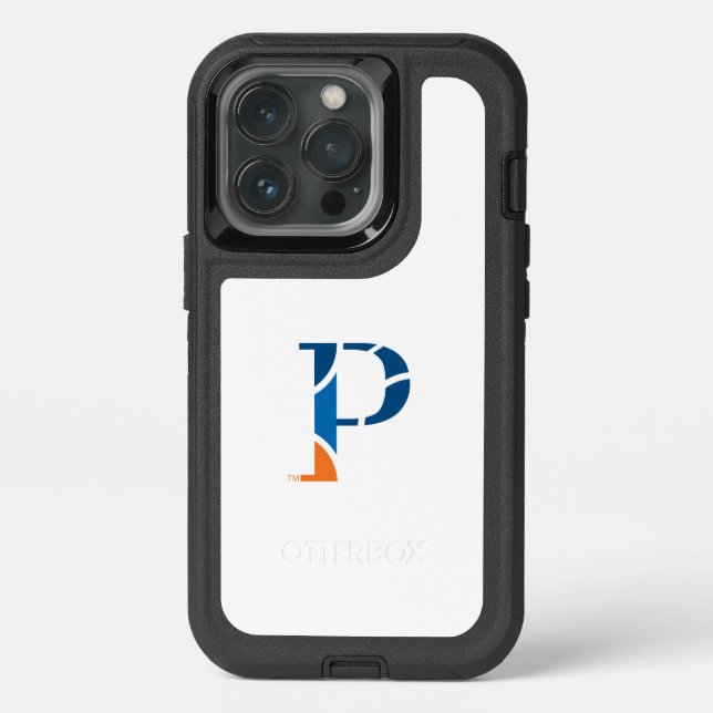 University of Wisconsin Platteville P Otterbox iPhone Case (Back)