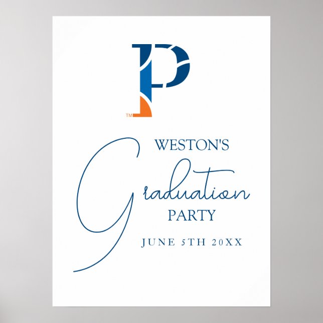 University of Wisconsin Platteville P Poster (Front)