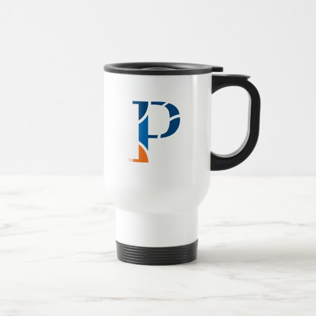 University of Wisconsin Platteville P Travel Mug (Right)