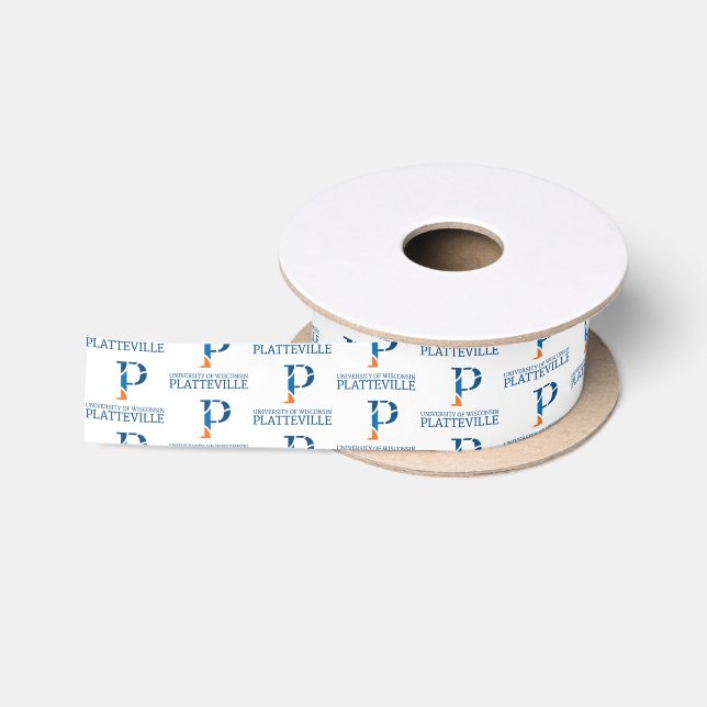 University of Wisconsin Platteville Satin Ribbon (Spool)