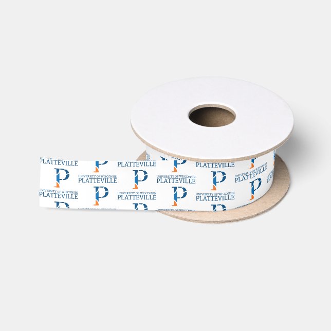 University of Wisconsin Platteville Satin Ribbon (Spool)