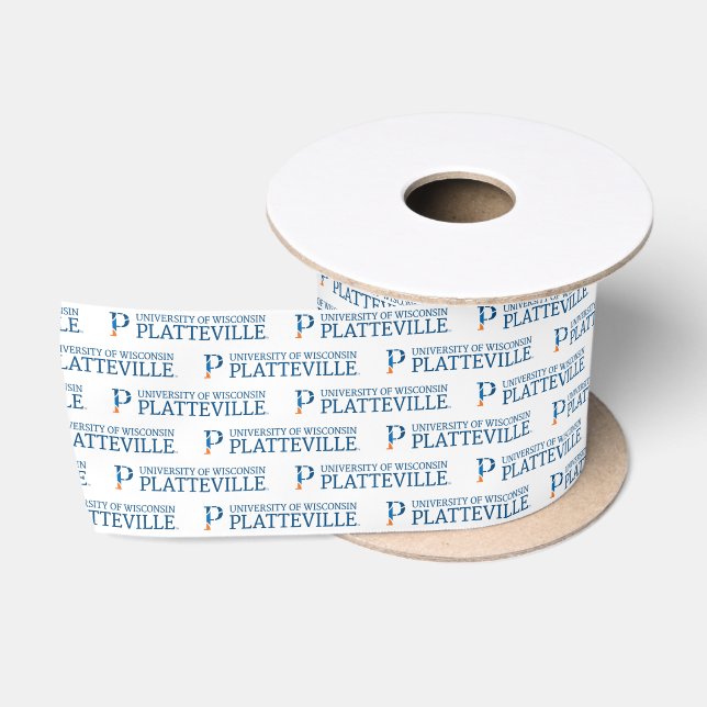 University of Wisconsin Platteville Satin Ribbon (Spool)