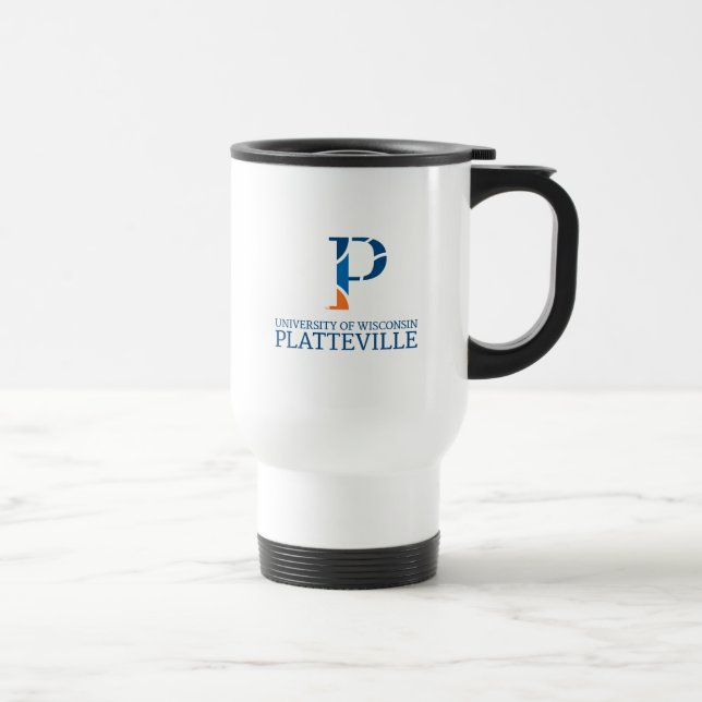 University of Wisconsin Platteville Travel Mug (Right)