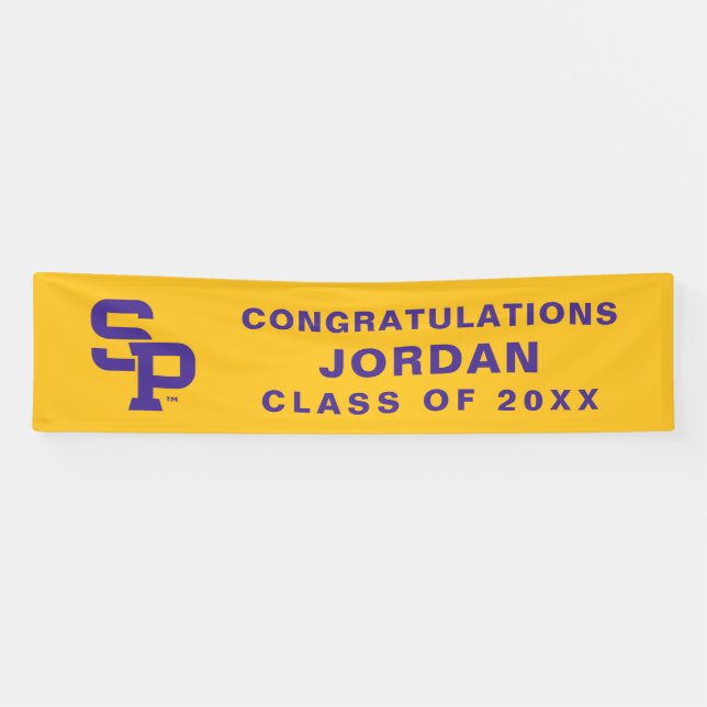 University of Wisconsin Stevens Point  Graduation Banner (Horizontal)