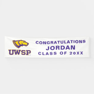 University of Wisconsin Stevens Point  Graduation Banner