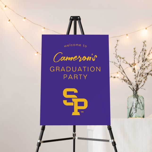 University of Wisconsin Stevens Point  Graduation Foam Board (In Situ (Stand))