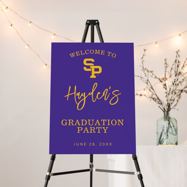 University of Wisconsin Stevens Point  Graduation Foam Board (In Situ (Stand))