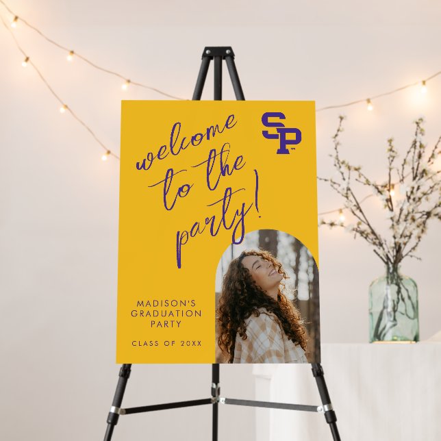 University of Wisconsin Stevens Point  Graduation Foam Board (In Situ (Stand))