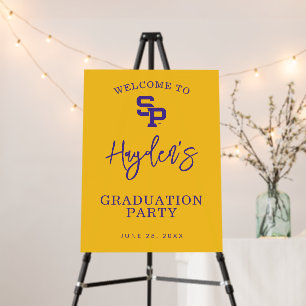 University of Wisconsin Stevens Point  Graduation Foam Board