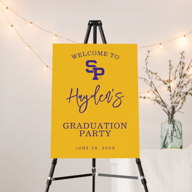 University of Wisconsin Stevens Point  Graduation Foam Board (In Situ (Stand))