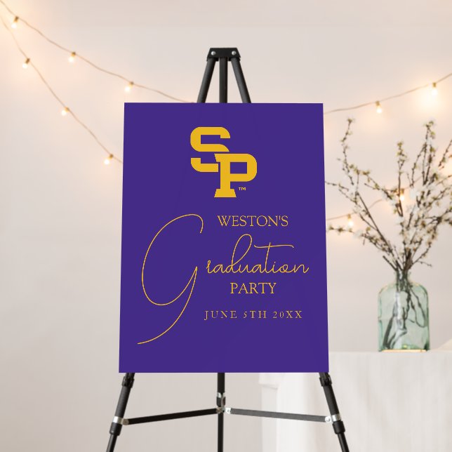 University of Wisconsin Stevens Point  Graduation Foam Board (In Situ (Stand))