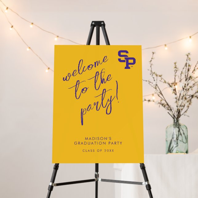 University of Wisconsin Stevens Point  Graduation Foam Board (In Situ (Stand))