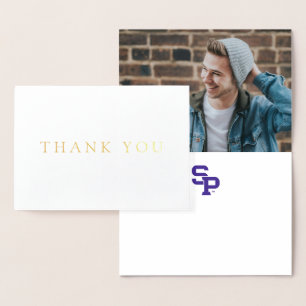 University of Wisconsin Stevens Point Graduation Foil Card