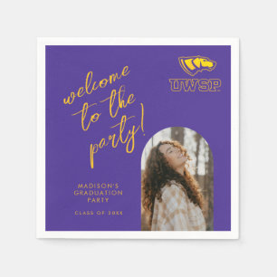 University of Wisconsin Stevens Point Graduation Napkins
