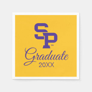 University of Wisconsin Stevens Point Graduation Napkins