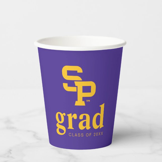 University of Wisconsin Stevens Point  Graduation Paper Cups (Front)