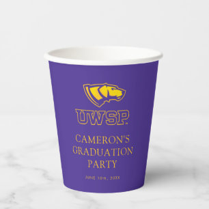 University of Wisconsin Stevens Point  Graduation Paper Cups
