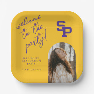 University of Wisconsin Stevens Point Graduation Paper Plates