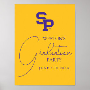 University of Wisconsin Stevens Point  Graduation Poster