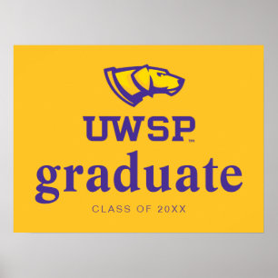 University of Wisconsin Stevens Point  Graduation Poster