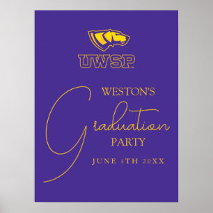 University of Wisconsin Stevens Point  Graduation Poster
