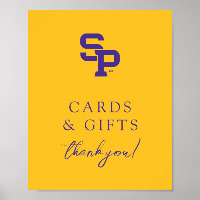 University of Wisconsin Stevens Point  Graduation Poster (Front)