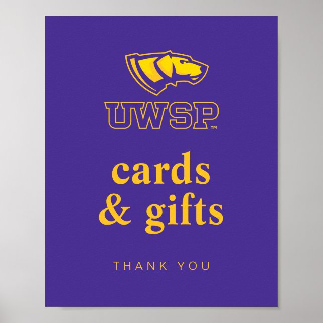 University of Wisconsin Stevens Point  Graduation Poster (Front)