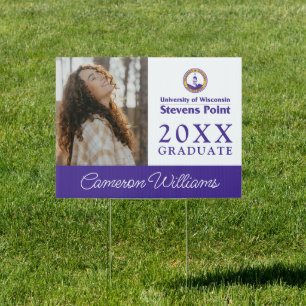University of Wisconsin Stevens Point Graduation Sign