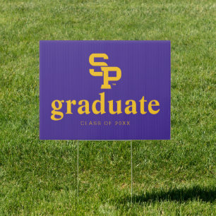 University of Wisconsin Stevens Point Graduation Sign