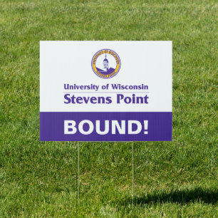 University of Wisconsin Stevens Point Graduation Sign