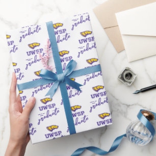 University of Wisconsin Stevens Point Graduation Wrapping Paper